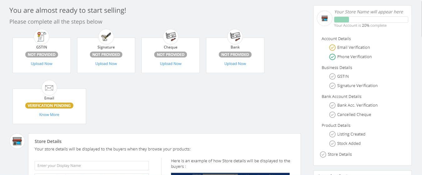 Amazon Seller Registration
