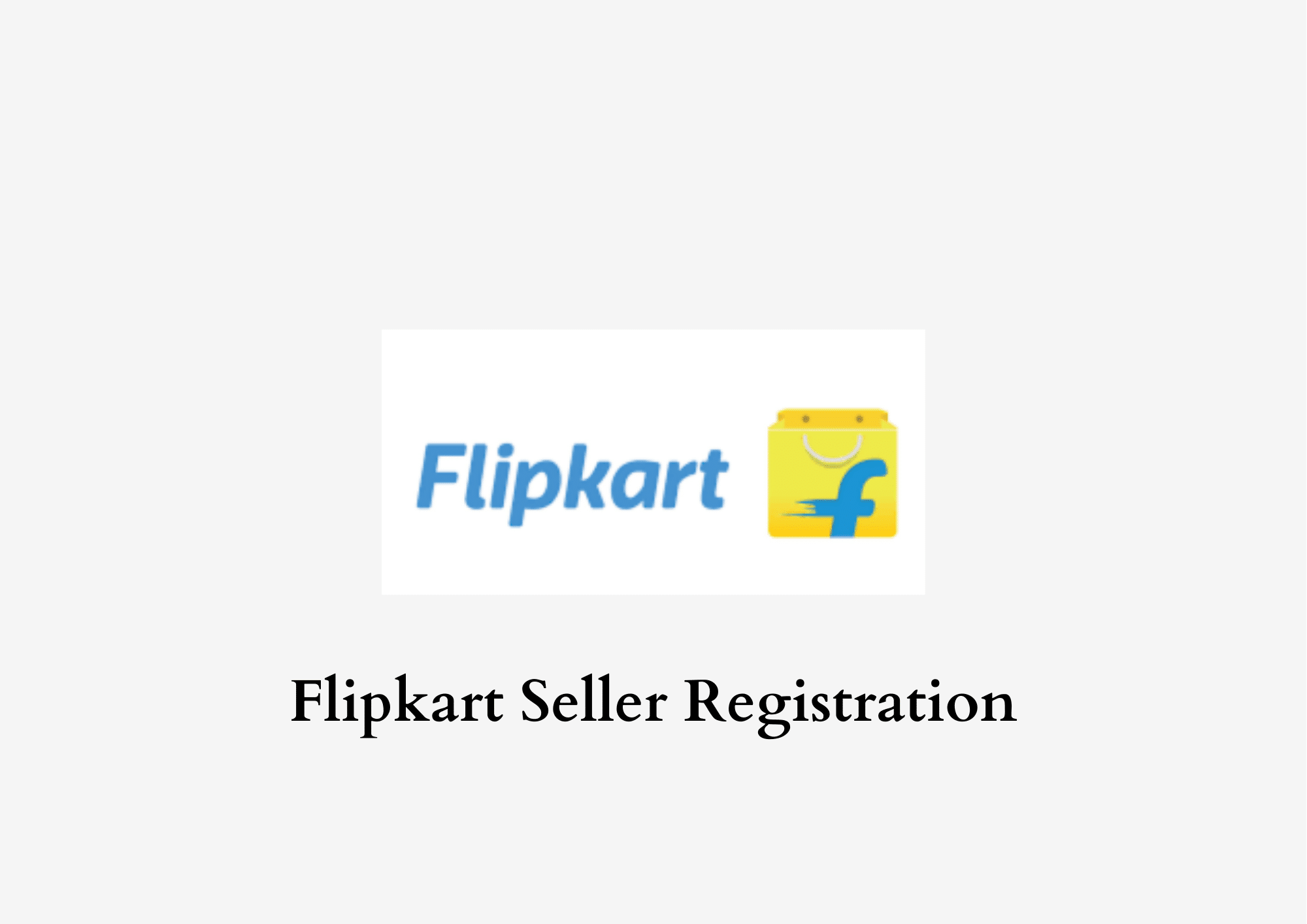 flipkart-seller-registration