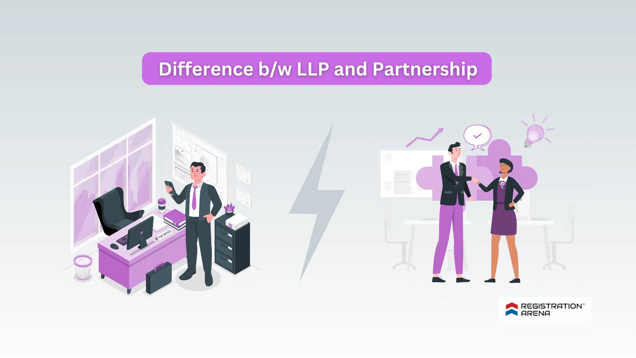 Difference Between LLP & Partnership Firm